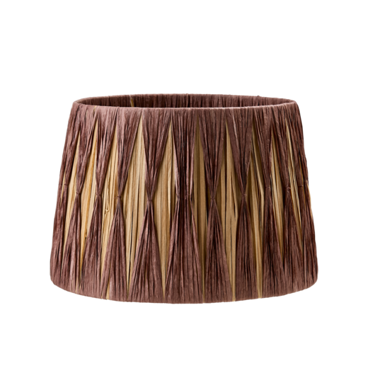 LANDO Lamp shade, Natural/brown
