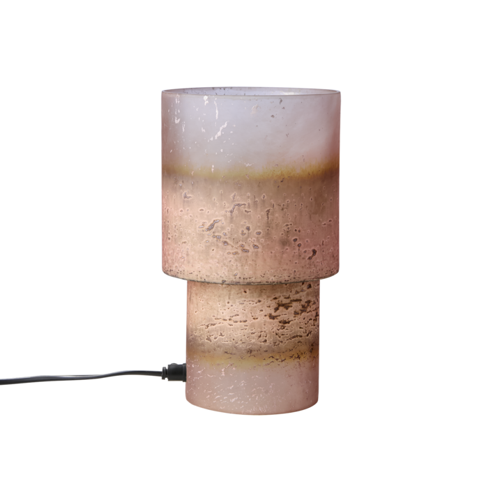 ELDOR Lampe de Table, Rose foncé