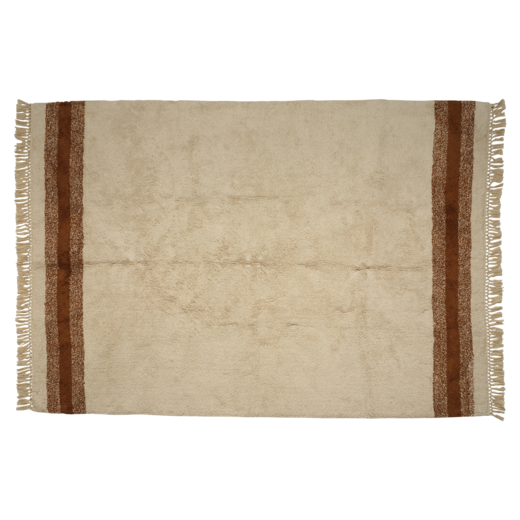 MEG Teppich, Braun/beige