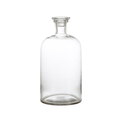 BELLA Bottle with lid L, Clear