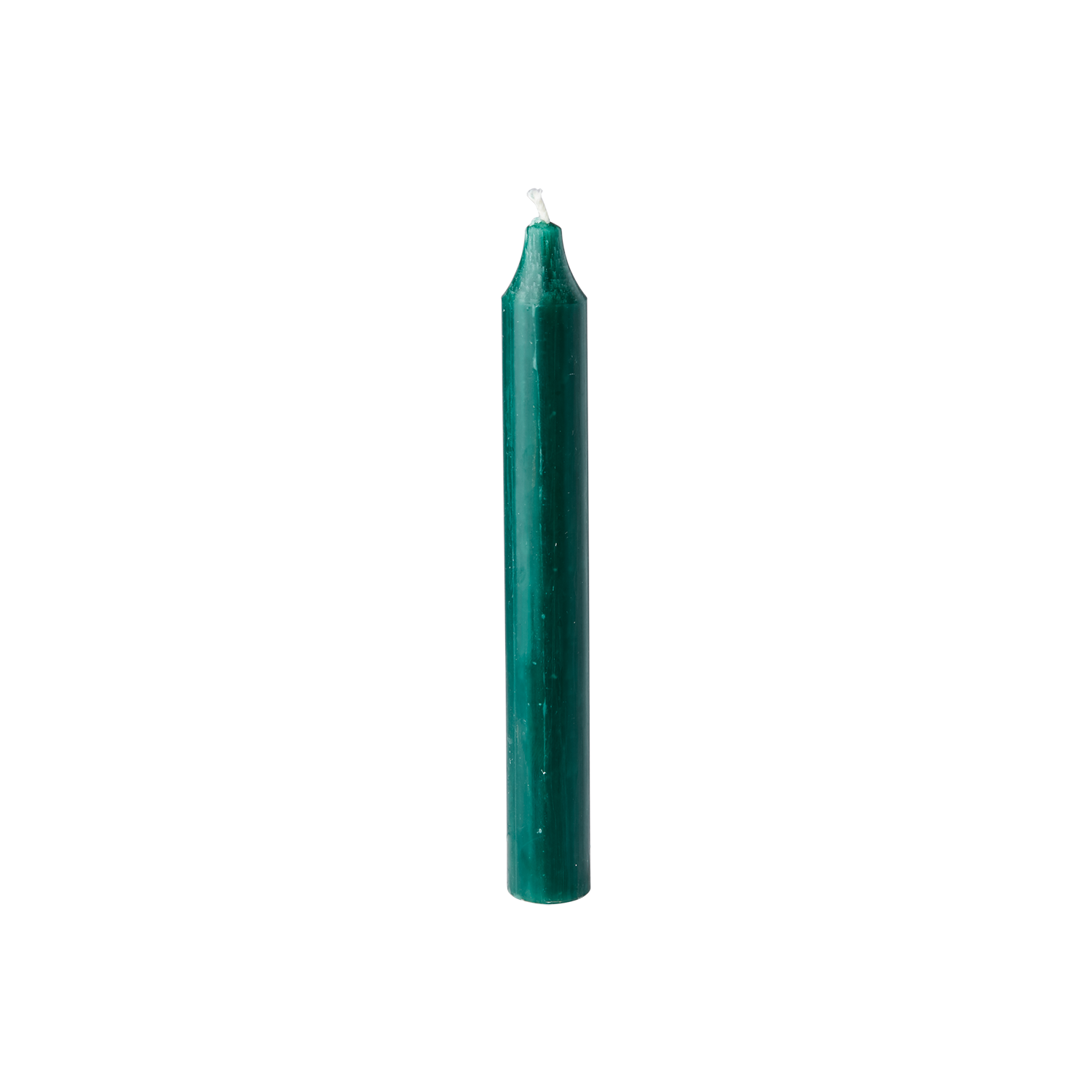 RUSTIC Taper candle, Dark green Affari of Sweden