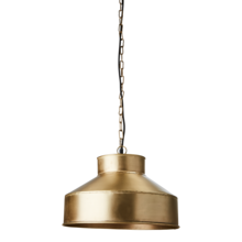 LUCY Hanging lamp M, Brass colour