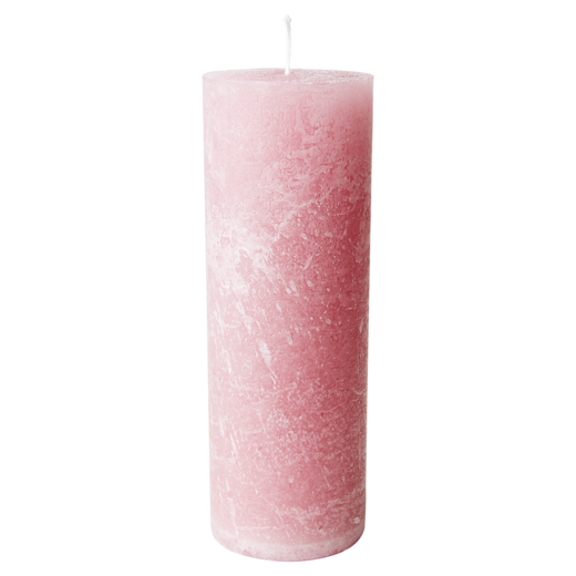 COTE NORD Pillar candle, Old rose