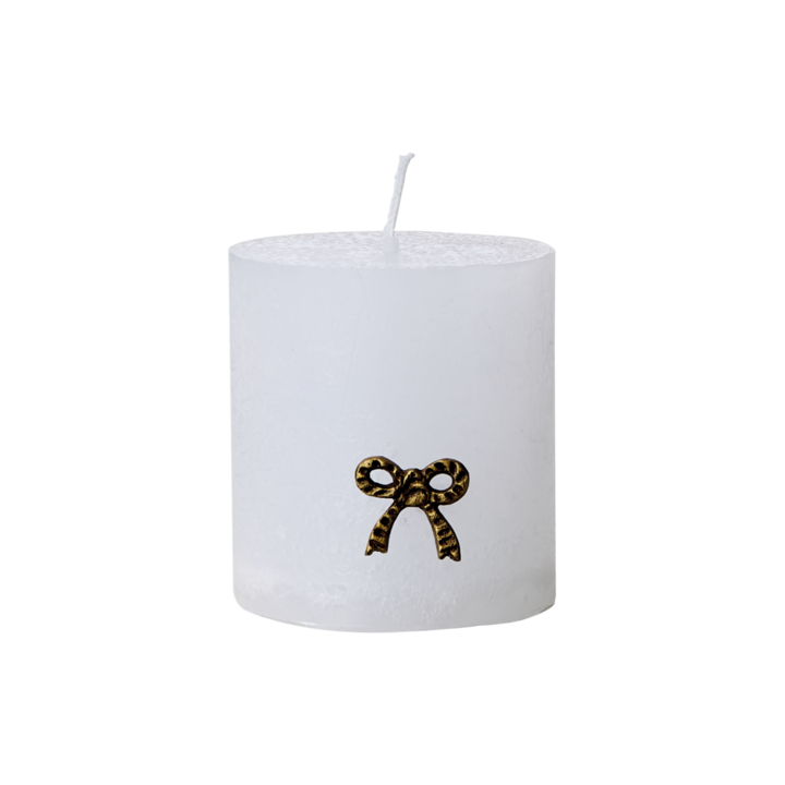 FRANCIS Bow candle pin, Brass colour