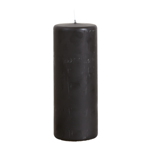 SKYLINE Pillar candle, Black