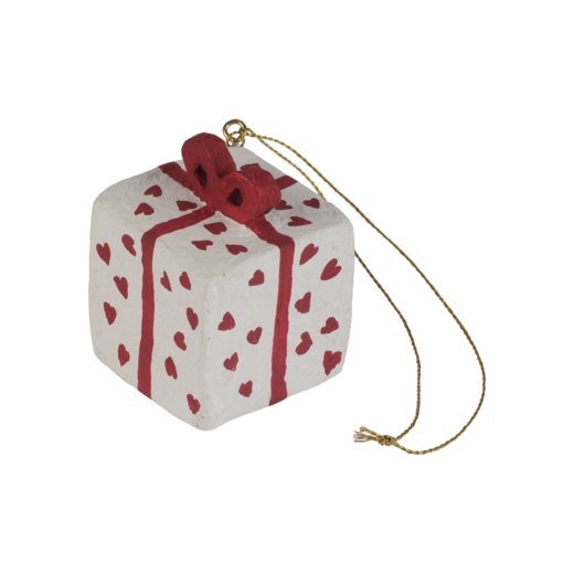 ANNIE Weihnachtsbaum Dekoration, Rot/weiß