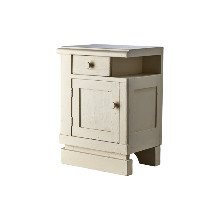 ENOK Bedside table, Ivory