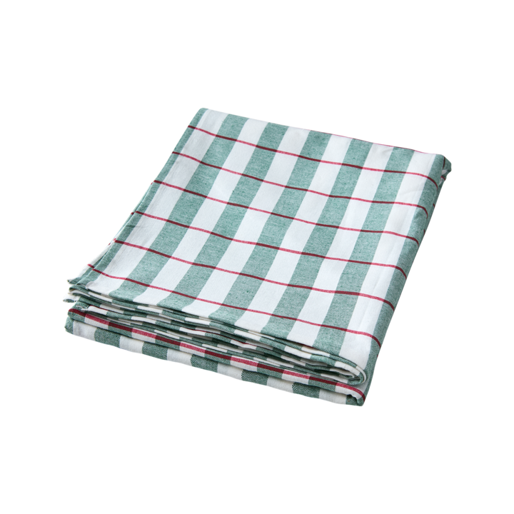 FLISA Tablecloth, Green/red