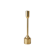 MUNO Candle holder, Brass colour