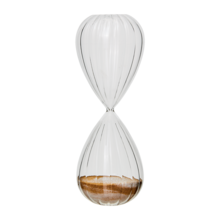 GLOBETROTTER Hourglass L, Clear