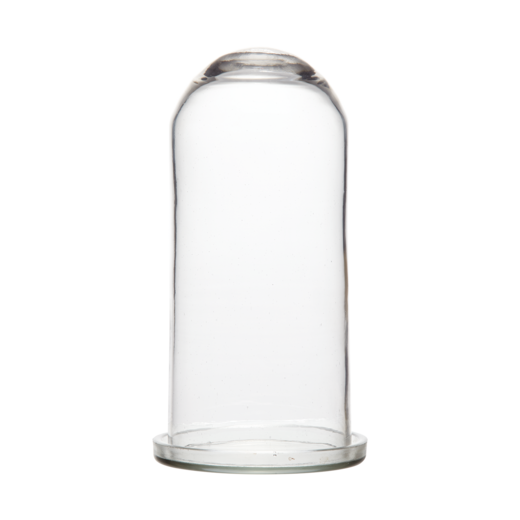 BELLA Bell jar with tray M, Clear