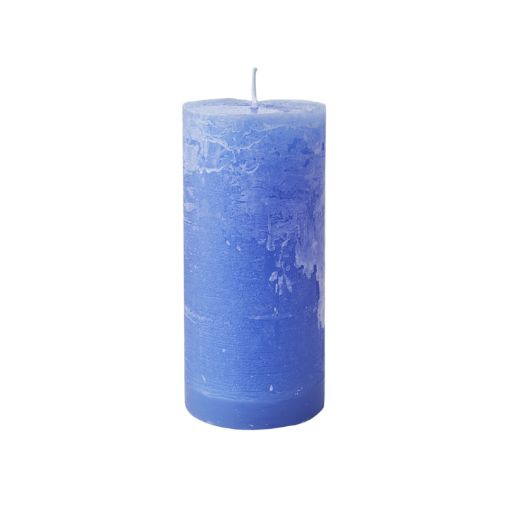 COTE NORD Pillar candle, Blue