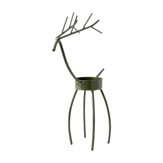 OH DEER Tea light holder S, Green