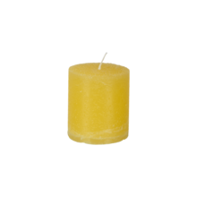 COTE NORD Pillar candle, Light yellow