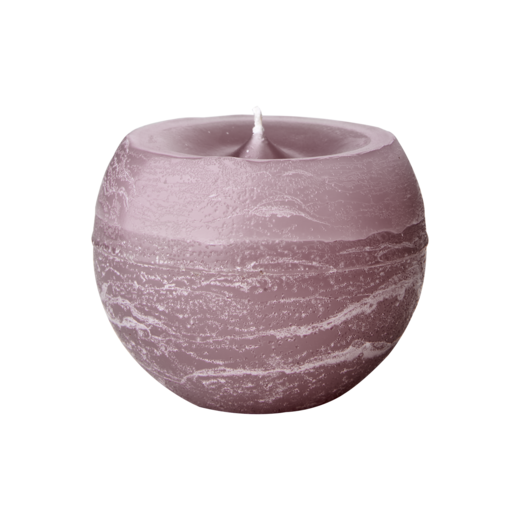 COTE NORD Ball candle S, Old rose