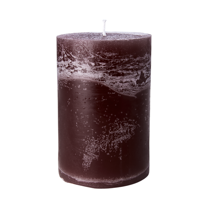 COTE NORD Pillar candle, Plum