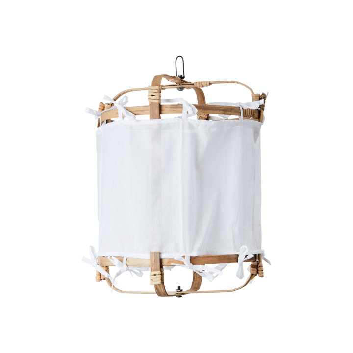 SHADE SHIBA Lamp frame textile cover XS, White