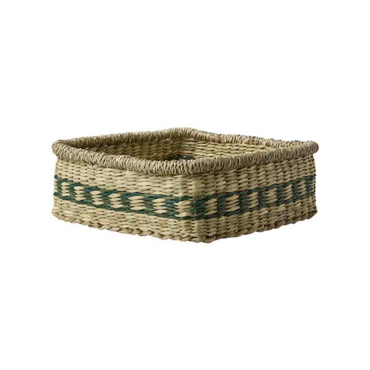 COLLECT Basket, Natural/green
