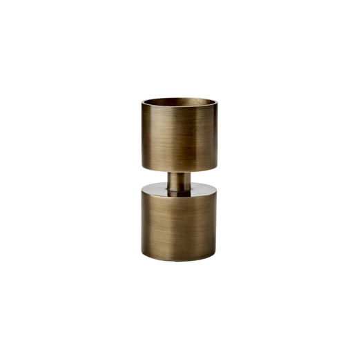 MUNO Candle holder S, Brass colour