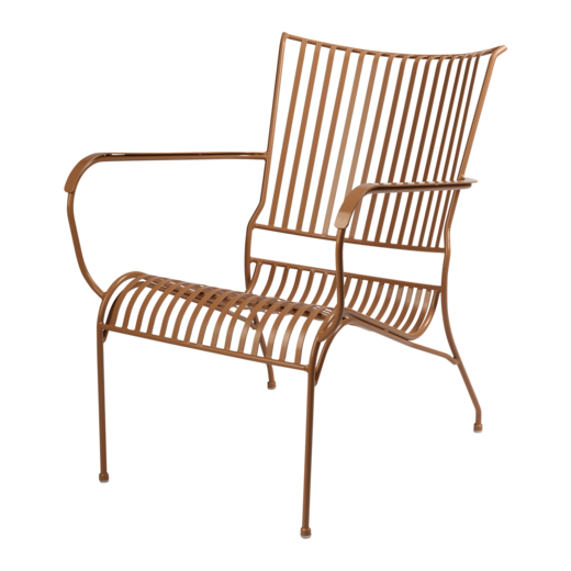 BORNHOLM Loungefåtölj, Dimrosa