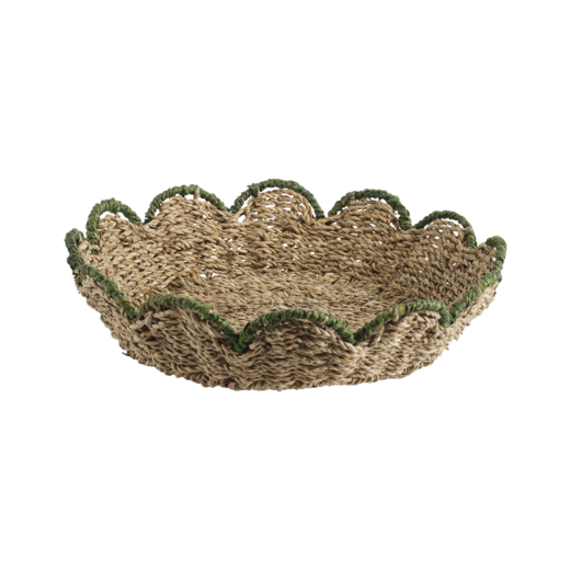 COLLECT Basket, Natural/green