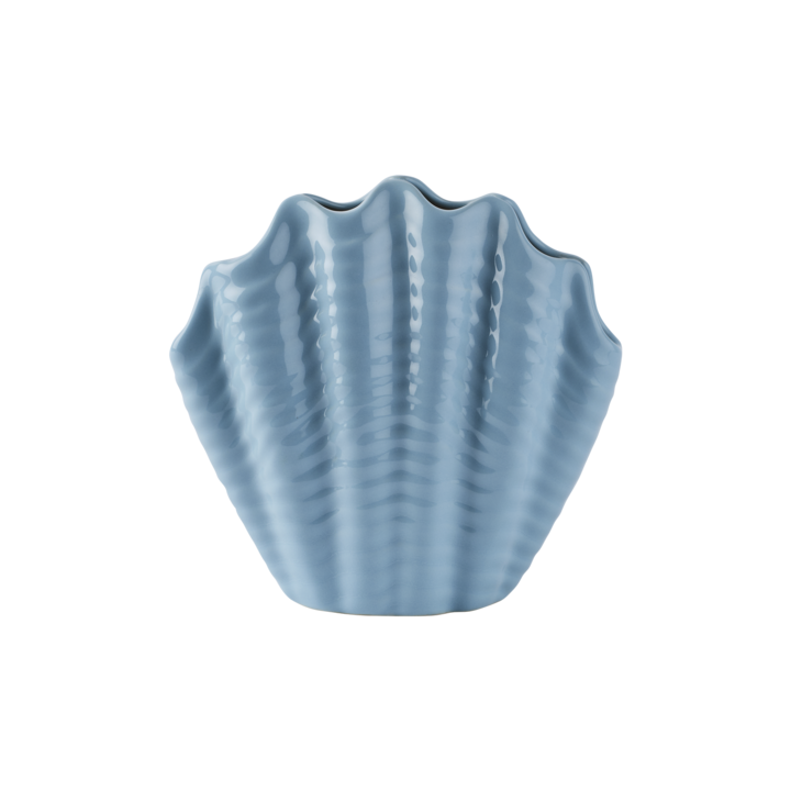 SHELL Vase, Bleu