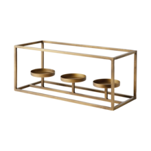 MILAN Candle holder, Brass colour