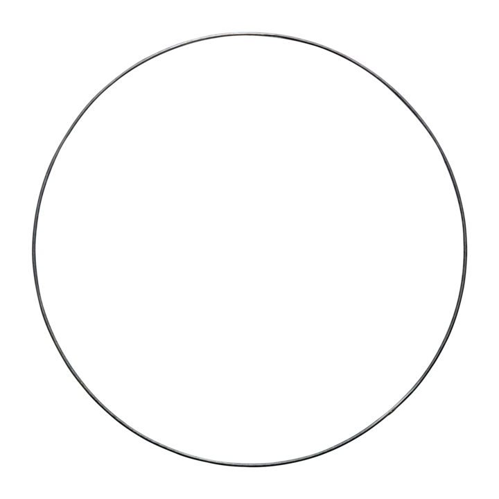 ALLIS Wreath frame L, Grey