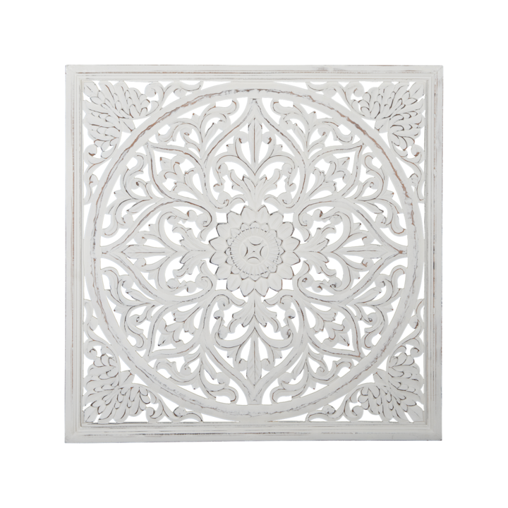 CARVE Wall decoration M, White