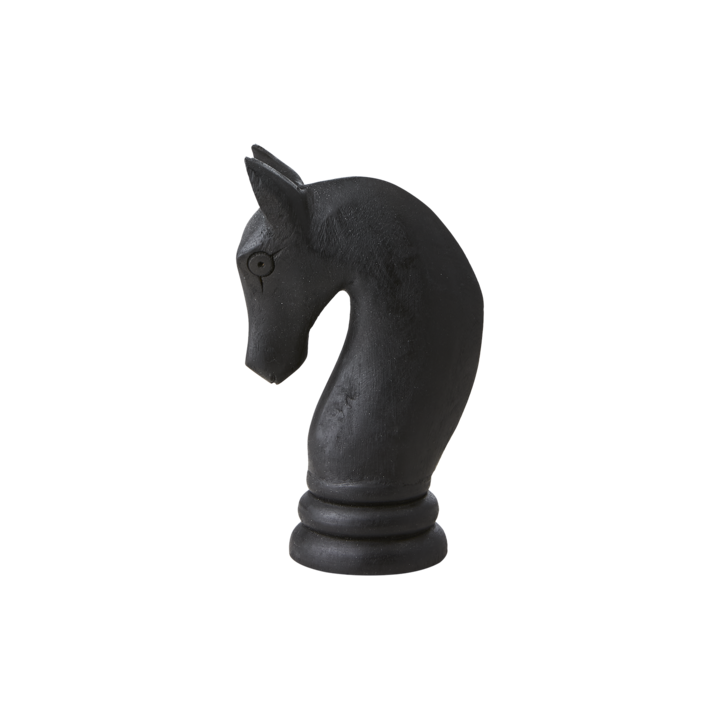 CHESS Pièce d'échecs décorative, Noir