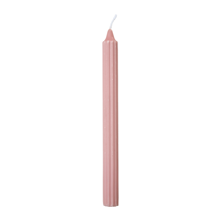 COLOURED TAPER Taper candle, Pink
