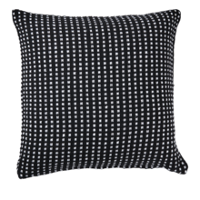 ANNA Cushion cover, Black/white