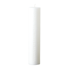 CALENDER Calender candle 1-24, White