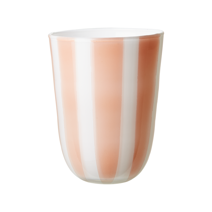 CIRCUS Tea light holder M, Peach/white