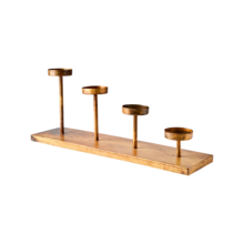 THOMAS Candle holder, Brass colour