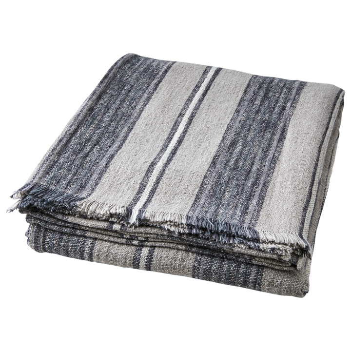 HILDA Blanket/tablecloth, Grey/blue