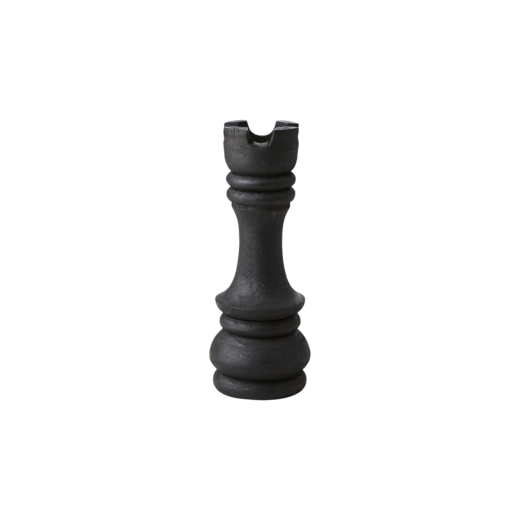 CHESS Pièce d'échecs décorative, Noir
