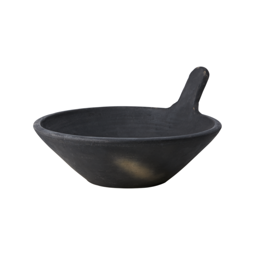 FLODA Bowl with handle M, Black