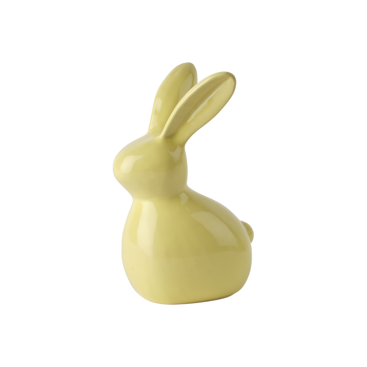 JULIA Decorative rabbit, Amarillo