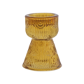 DAISY Candle holder, Amber