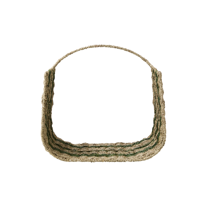 COLLECT Firewood basket, Natural/green