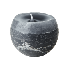 COTE NORD Ball candle S, Grey