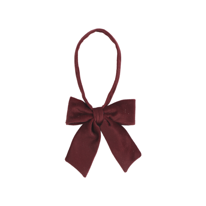 VELVET Bow S, Red