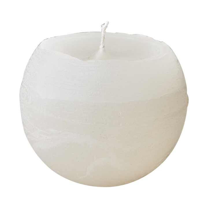COTE NORD Ball candle M, Ivory