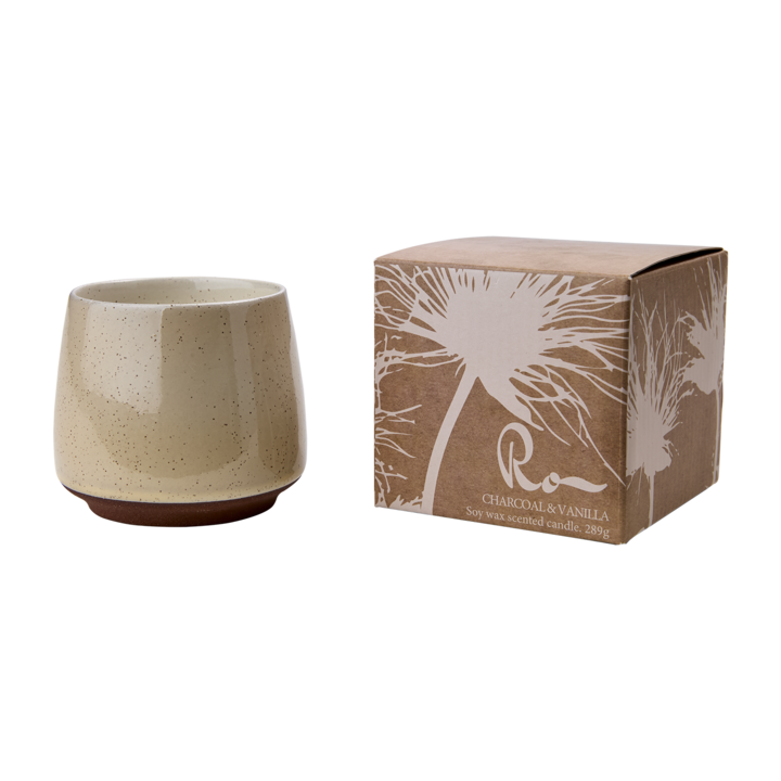 RO Scented candle Vanilla, Beige