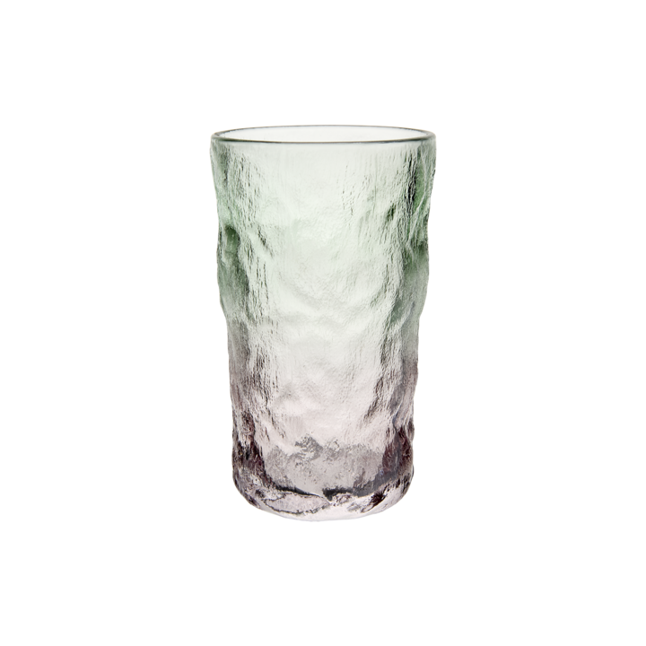 COCKTAIL Glass, Green/pink