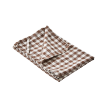 ELSA Kitchen towel, 3-pack, Brown/white