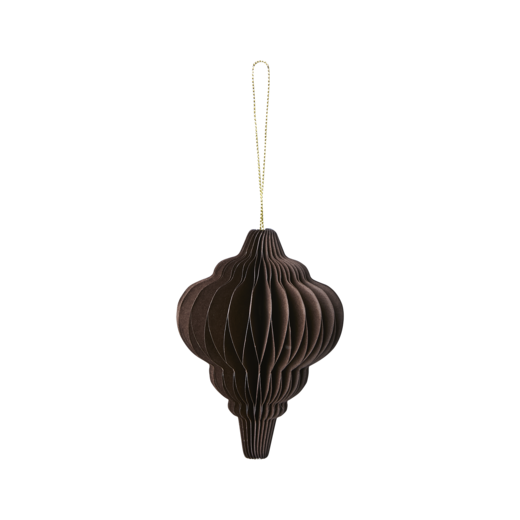 UNI Decoración del árbol de Navidad, Marrón