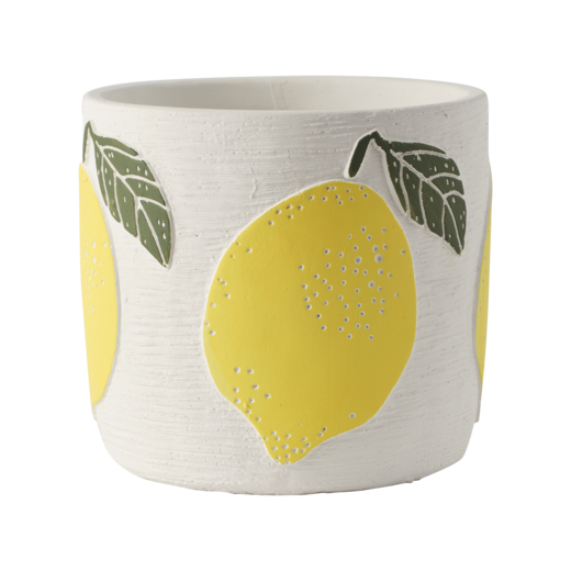 ADA Pot, Yellow/white