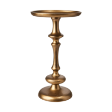 CARTER Candle holder M, Brass colour